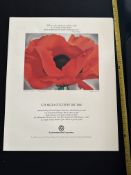 Three x Georgia O'Keefe Exhibition Posters, Southwestern Bell Corporation
