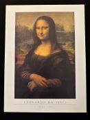Three x Mona Lisa By Leonardo Da Vinci, Tushita Fine Arts, West Germany.