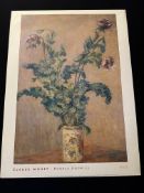 Purple Poppies By Claude Monet, Museum Collection