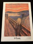 Two x The Scream By Edvard Munch, Munch Museum 1997