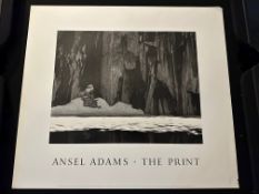Two x Ansel Adams - The Print, Frozen Lake & Cliffs 1983