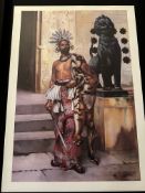 The Palace Guard By Jean L. Gerome, Frontline Art 1995