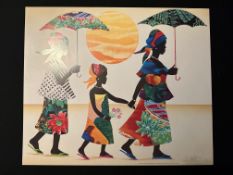 Strollin By Keith Mallett