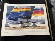 Two x Beached Cats By Steven Jordan