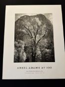 Ansel Adams At 100, Authorised Edition, Exhibition Poster, The Art Institute of Chicago 2002