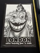 The Aldridge Poster - London, Come Wearing A Smile