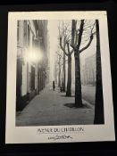 Four x Avenue Du Chatillon By Louis Stettner, 1989 Galaxy of Graphics Ltd, Litho U.S.A.