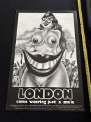 The Aldridge Poster - London, Come Wearing A Smile