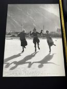 Skating Trio - H.W. Nichols