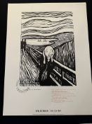 Nine x The Scream By Edvard Munch, Modern Masters Collection,