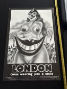 The Aldridge Poster - London, Come Wearing A Smile
