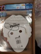 Box of 24 Kristoff Face Masks (From Disney Frozen)