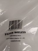 Doylies, Rectangle and Round, Mixed