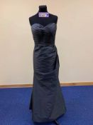 Charcoal Designer Dress RRP £295 Small Size