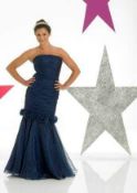 Navy Prom Dress From Ruby Prom RRP £395 Small Size