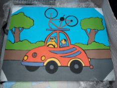 Selection of Canvas Prints - Box of 12 Mixed