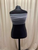 20 Ivory Wraps, Mixed Fabrics and Sizes