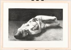 Original Charcoal on Paper by Cheylere Dyer titled 
