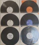 A Collection of 11 x Promotional - Not For Sale Etc Vinyl Records.
