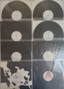 A Collection of 10 x Promotional - Not For Sale Vinyl Records.