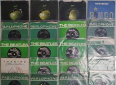 A Collection of 24 x The Beatles and Related 7