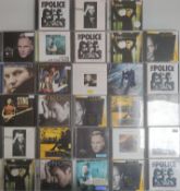 A Collection of 28 x The Police and Sting Music CDs