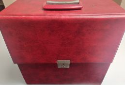A Collection of 38 x Mainly Jazz LPs In A Vintage Case