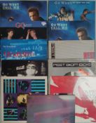 A Collection of 11 x Vinyl Records - Simple Minds - Pet Shop Boys and More.