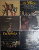 3 x Diana Ross and 3 x The Stylistics Vinyl LPs