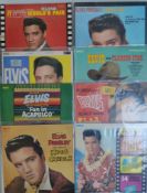 8 x Elvis Presley Vinyl LPs.