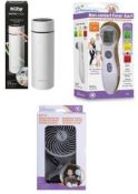 4 x Baby Care Items. 1 x Nuby Rapid Cool Bottle Cooler. 1 x Dreambaby Non Contact Fever Alert Inf...