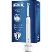 Oral-B Pro 1. 600 Pressure Sensor Electric Toothbrush Starter Kit.
