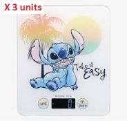 3 x Disney ‘Stitch’ Digital Scales