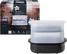 Tommy Tippee Super Steam Advanced Electric Steriliser. Black