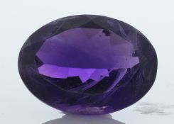 Loose Oval Amethyst 10.52 Carats