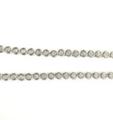 Platinum Tennis Diamond Collarate 2.00 Carats