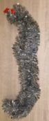 Christmas Luxury Tinsel 100 Pieces Assorted Colours