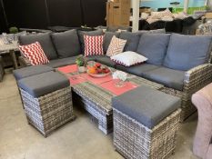 Rise & Fall Rattan Garden Set