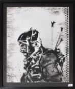 Nick Walker (b.1969) 'Bion 12’ UNIQUE Framed Early Screenprint On Card, COA Signed & Monikered 2006