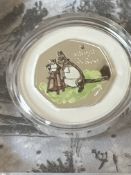 Kanga and Roo Silver Coin