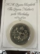 Queen Mothers Birthday Coin
