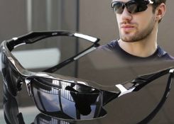 New Half Frame Polarized Sports Sunglasses