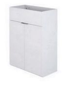Brand New Boxed Bathstore MyPlan 600mm Semi Inset Basin Unit - Arctic White RRP £135 **No VAT**