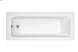 Brand New Bathstore Madeira Premiercast Single Ended Straight Bath - 1700 x 750mm RRP £305 **No V...
