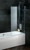 Brand New Boxed Bathstore Atlas Bath Screen 1380 x 885mm RRP £160 **No Vat**