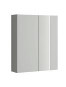 Brand New Boxed House Beautiful ele-ment(s) 600mm 2 Door Mirrored Bathroom Unit RRP £240 **No Vat...