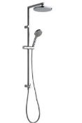 Brand New Boxed Bathstore Fresh Dual Shower Head & Riser Rail Kit RRP £140 **NO VAT**