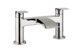 Brand New Boxed Bathstore Flow Deck Mounted Bath Tap RRP £140 **No VAT**