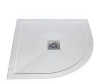 Brand New Boxed Bathstore Everstone Quadrant Shower Tray 900mm RRP £205 **No VAT**