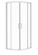 Brand New Boxed Bathstore Atlas 900mm Chrome Quadrant Shower Enclosure RRP £324 **No VAT**